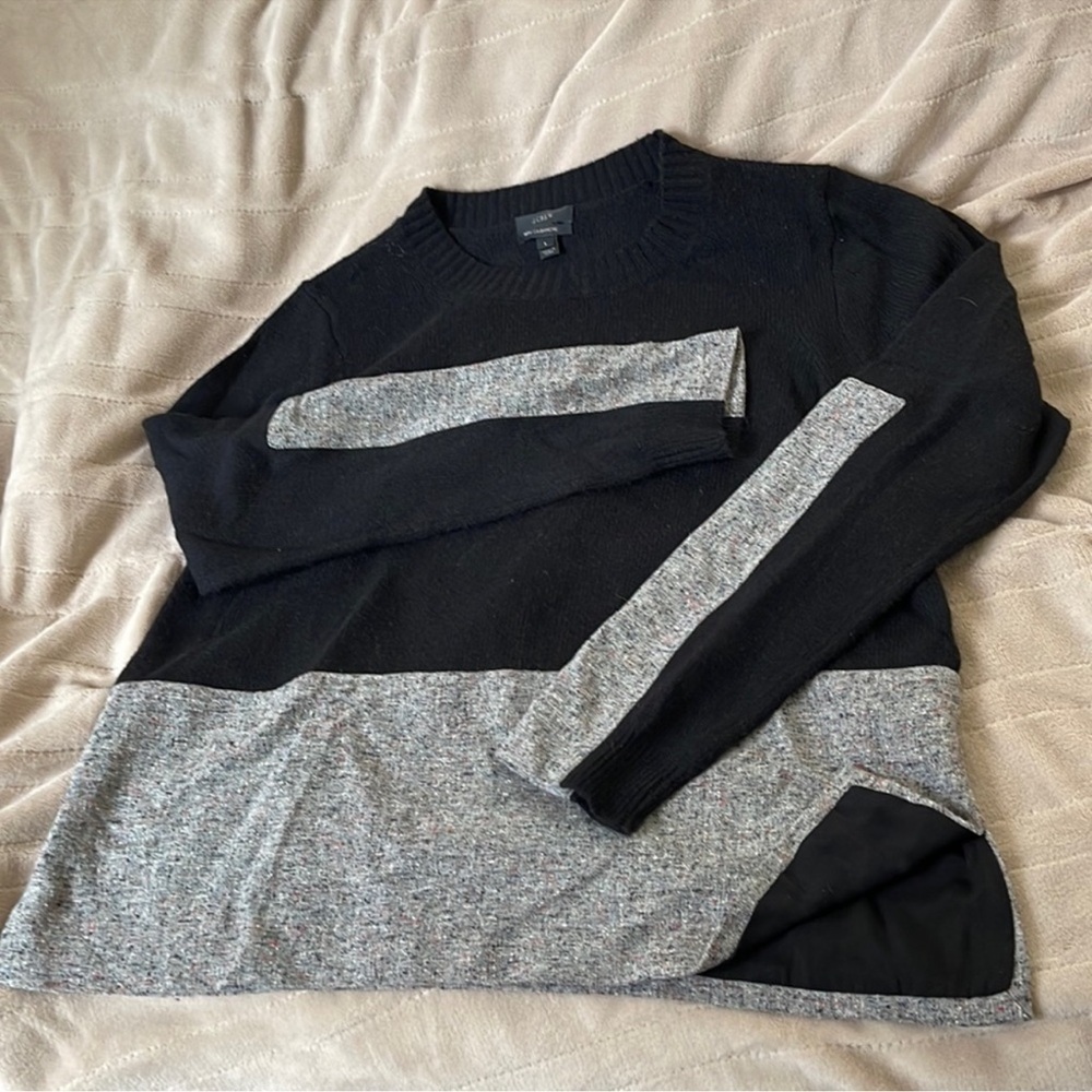 J Crew Women Sweater Wool And Cashmere